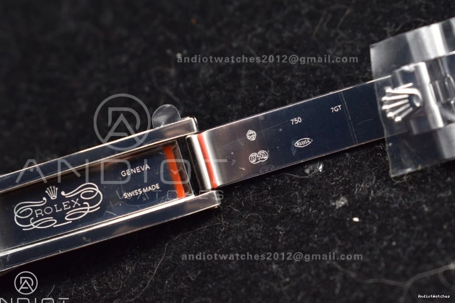 Stretchable Bracelet Dial DayDate V Grey Markers 40 904L Stick Steel On A2836 GMF 704 President Weighted Tungsten 0420